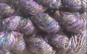 Recycled Sari Silk, Banana Silk, Gold Thread